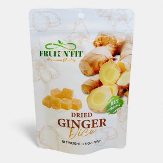 NUTFOOD Aszalt gyömbér kocka 100 g
