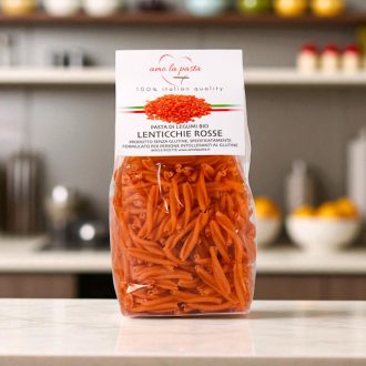 Amo la Pasta Bio Vöröslencse Tészta 250 g