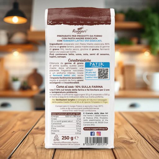 Ruggeri Szárított Aktív Kovász 250 g