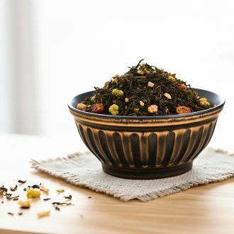 Zöld hajnali pirkadat tea