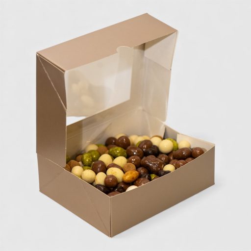 NUTFOOD Csokoládés magvak vegyesen, díszdobozban 1000 g